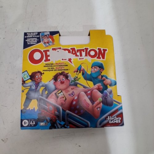 HASBRO GAMES ELECTRONIC TRAVEL OPERATION BOARD GAME - AGES 6+ image 2