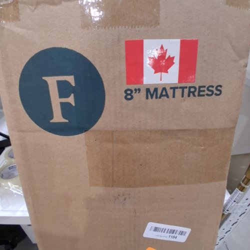 ZINUS GREEN TEA INFUSED MEMORY FOAM MATTRESS - FULL - WHITE (MODEL: ZU-MFMA10ZI-08F) image 2