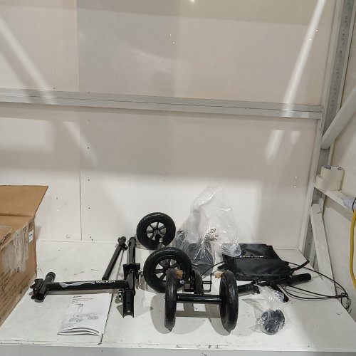 WHLICKS STEERABLE KNEE SCOOTER - 300LBS MAX - BLACK (ITEM: KS03) image 4
