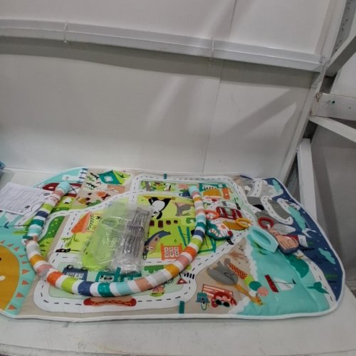 FISHER-PRICE ACTIVITY CITY GYM TO JUMBO PLAYMAT (MODEL: GRV42) image 2