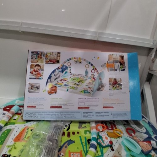 FISHER-PRICE ACTIVITY CITY GYM TO JUMBO PLAYMAT (MODEL: GRV42) image 4