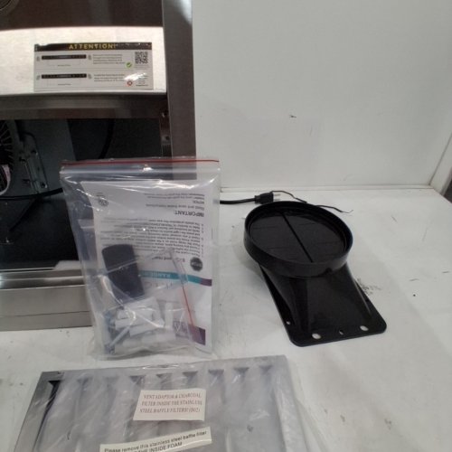 IKTCH STAINLESS STEEL DUCTLESS BUILT IN RANGE HOOD - 36" (MODEL: IKB02-36) image 4