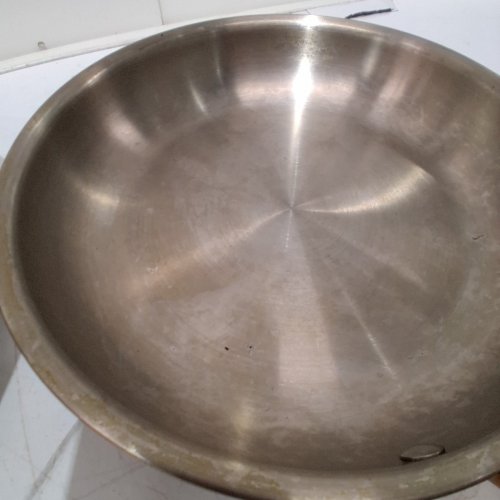 2PC LAGOSTINA FINEZZA 5-PLY FRY PAN SET - 9.5"/11" - STAINLESS STEEL/GOLD (MODEL: L818040102G) image 4