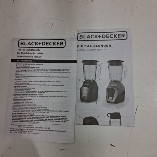 BLACK+DECKER DIGITAL BLENDER - 700W PEAK POWER - BLACK image 4