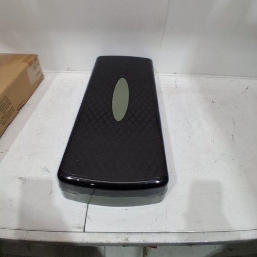 AMAZON BASICS AEROBIC EXERCISE STEP PLATFORM - BLACK\GREY image 2