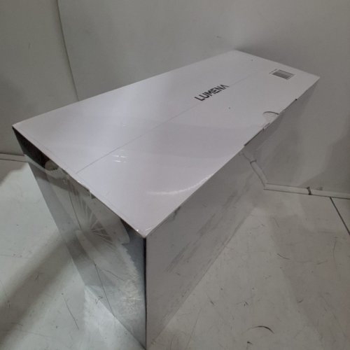2PK LUMENA FAN STAND 4 CORDLESS DESK FANS - 4 SPEEDS, OSCILLATION - WHITE & BLUE(MODEL: 681978) image 2