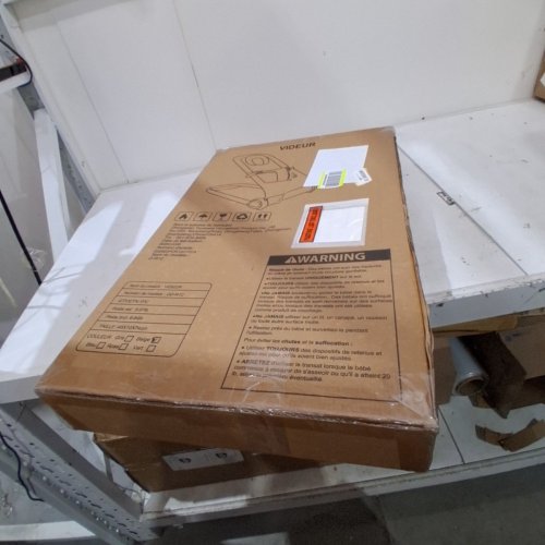 FODOSS PORTABLE BABY BOUNCER SEAT - 28" X 17.7" X 20"- BEIGE/WOOD (MODEL: OD-R12 ) image 4
