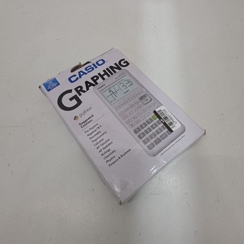 CASIO GRAPHING CALCULATOR WITH 3MB FLASH MEMORY - WHITE (MODEL: FX-9750GIII-WE) image 4