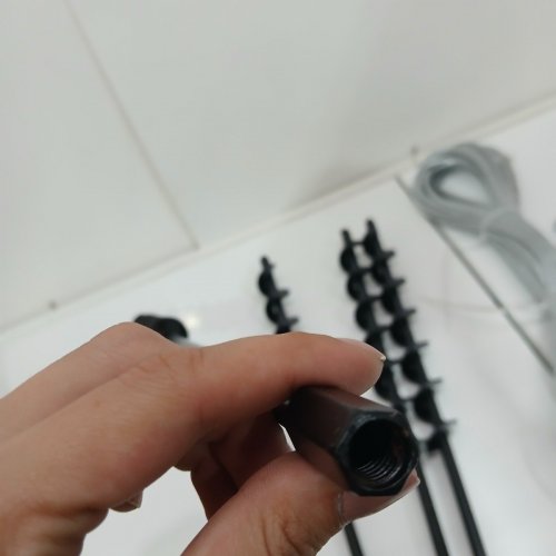 4PK PAYIVSVE HEAVY DUTY GROUND ANCHORS - 24" - BLACK image 5