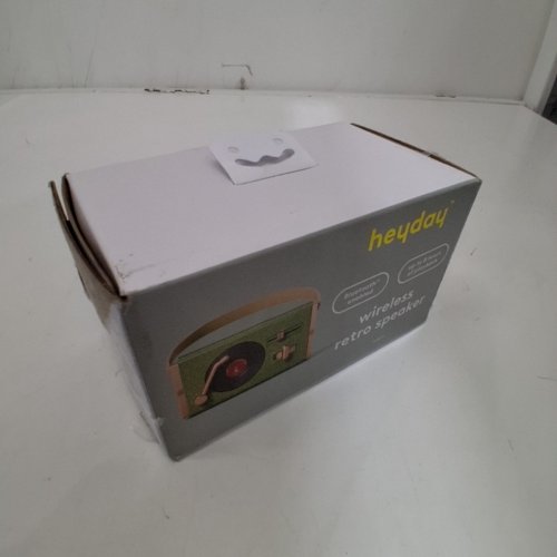 HEYDAY BLUETOOTH WIRELESS RETRO SPEAKER - USB-C RECHARGEABLE - GREEN FRUIT image 2