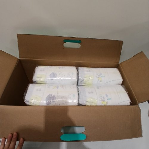 100PK PAMPERS SWADDLERS 100% LEAKPROOF DISPOSABLE BABY DIAPERS - SIZE 5 image 2