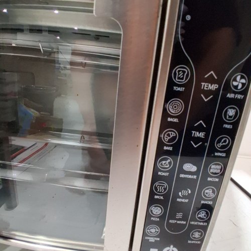 GOURMIA 17-IN-1 DIGITAL AIR FRYER OVEN - 1700W 120 V - BLACK AND STAINLESS STEEL (MODEL: GTF7655) image 8