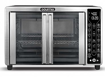 GOURMIA 17-IN-1 DIGITAL AIR FRYER OVEN - 1700W 120 V - BLACK AND STAINLESS STEEL (MODEL: GTF7655) image 2