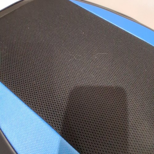 COMFIER SHIATSU BACK MASSAGER CHAIR PAD WITH HEAT & VIBRATION - BLACK/BLUE (MODEL: CF-2606MC) image 6