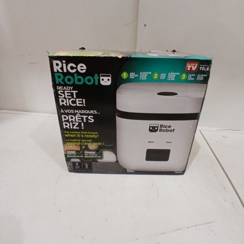 RICE ROBOT RICE COOKER - 1.2L - WHITE (MODEL: WD-2524) image 5