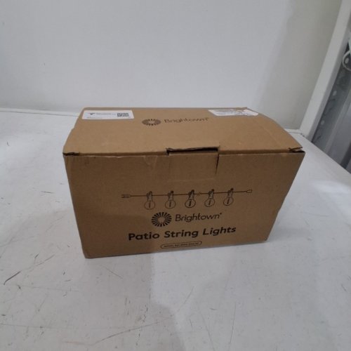 BRIGHTOWN PATIO STRING LIGHTS - 25FT - BLACK (MODEL: GYPC-012LAC) image 4