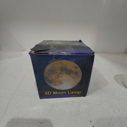 SUNIX MOON LAMP BABY NIGHT LIGHT 3D PRINTED MOON LIGHT USB CHARGING - COOL WHITE, WARM YELLOW image 4