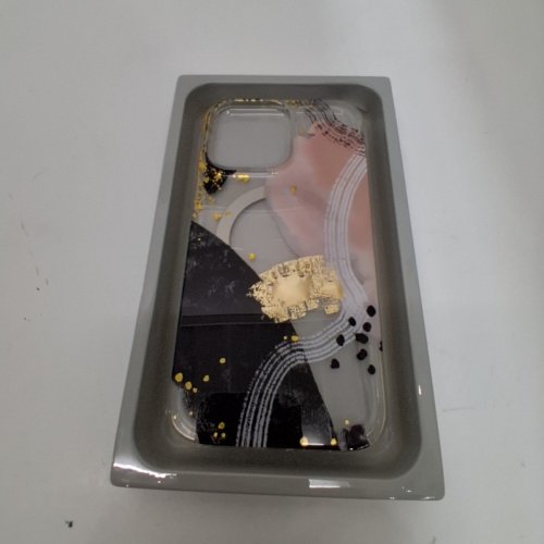 HEYDAY MAGSAFE CASE FOR IPHONE 14 PRO MAX - ABSTRACT BLACK/GOLD/PINK image 3
