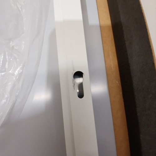 HOME FRAMELESS LED BACKLIT WALL MIRROR WITH ANTI-FOG UNDER 5 MINUTES - BATHROOM VANITY MIRROR - 24" X 36" - COOL, NEUTRAL, WARM (MODEL: LEDRM-61-DDJY) image 5