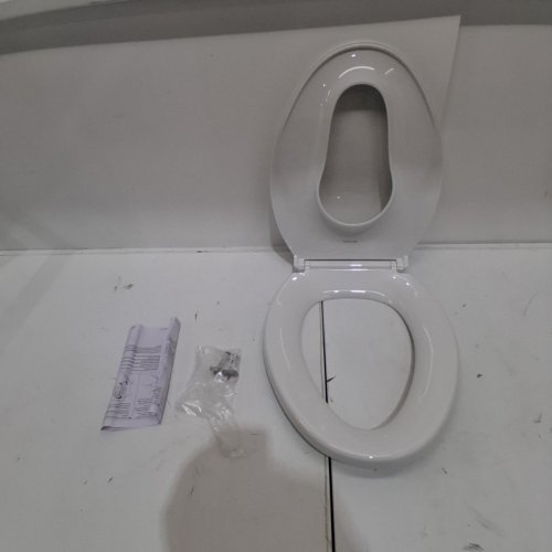 KOHLER TRANSITIONS READYLATCH QUIET-CLOSE ELONGATED TOILET SEAT - 18" - WHITE (MODEL: 4732-RL-0) image 4