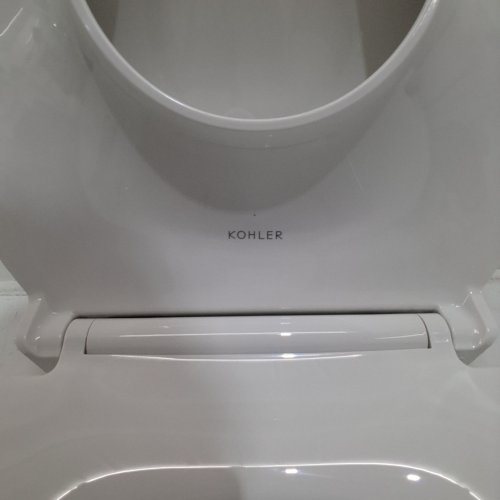 KOHLER TRANSITIONS READYLATCH QUIET-CLOSE ELONGATED TOILET SEAT - 18" - WHITE (MODEL: 4732-RL-0) image 5
