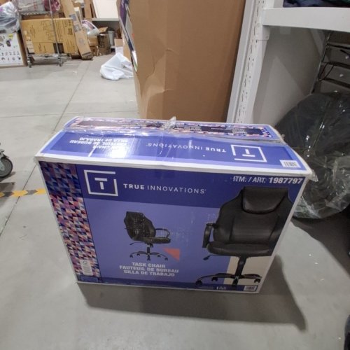 TRUE INNOVATIONS OFFICE CHAIR - 275LBS MAX | 41" - BLACK - (MODEL:198797) image 4