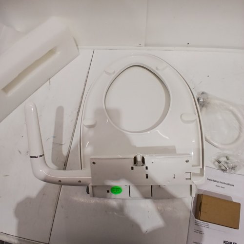 KOHLER PURETIDE ELONGATED MANUAL BIDET TOILET SEAT WITH QUIET-CLOSE LID AND SEAT - 18 11/16'' - WHITE (MODEL: K-5724-0) image 5
