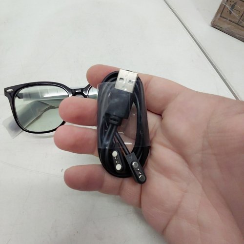 AI SMART WIRELESS BLUETOOTH SUNGLASSES - BLACK (MODEL: M03) image 4