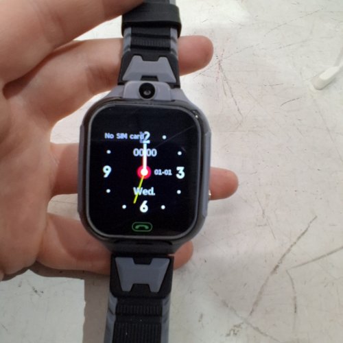 KID'S SMARTWATCH WITH CAMERA AND GAMES - 4G - GRAY AND BLACK (STYLE: LT37) image 2