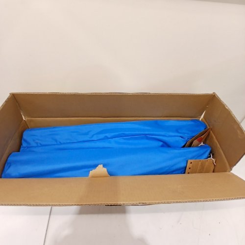 2PK KINGCAMP FOLDING PORTABLE LOW BEACH CHAIR - 300LBS CAP - BLUE (MODEL: KC19010 image 3