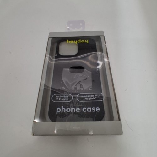 HEYDAY MAGSAFE SILICONE CASE FOR IPHONE 15 PRO MAX - BLACK image 4