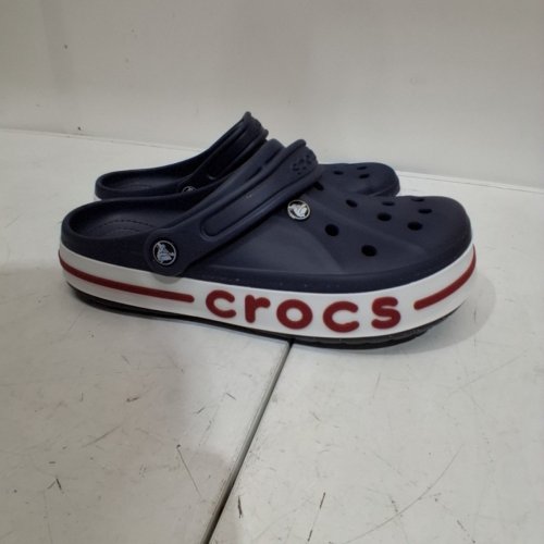 adult CROCS UNISEX CLOG CLOG BAYABAND - SIZE 11 WOMENS / 9 MENS - NAVY BLUE image 4