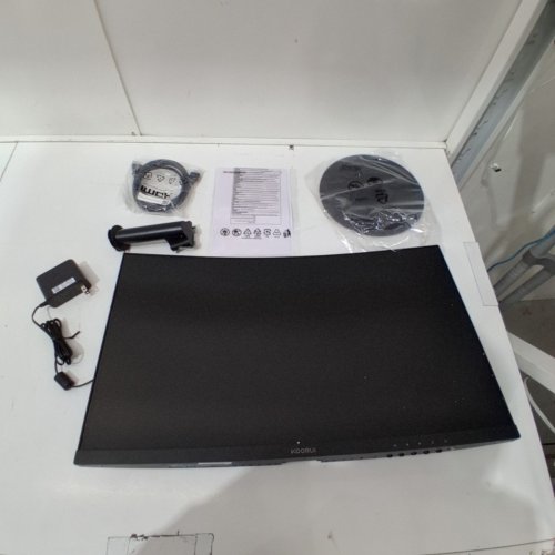 KOORUI 24" CURVED COMPUTER MONITOR - FULL HD 1080P 60HZ 1800R - HDMI VGA - BLACK (MODEL: 24N5C, MB24N2F) image 3