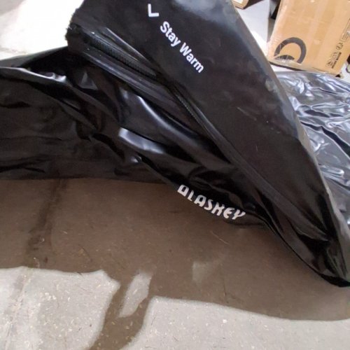 ALASKEY PORTABLE INFLATABLE BATHTUB FOR ICE BATH OR HOT BATHS - 60" X 32" - BLACK/WHITE image 7