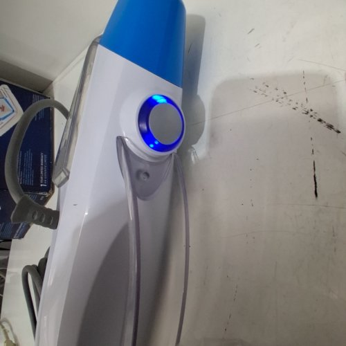 BISSELL 2078C POWEREDGE 2-IN-1 STEAM MOP, WHITE/BLUE image 2