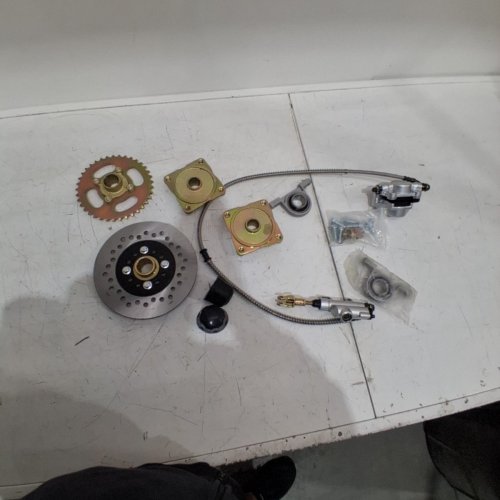 LABWORK 32" REAR AXLE ASSEMBLY KIT - REPLACEMENT FOR GO KART ATV image 2