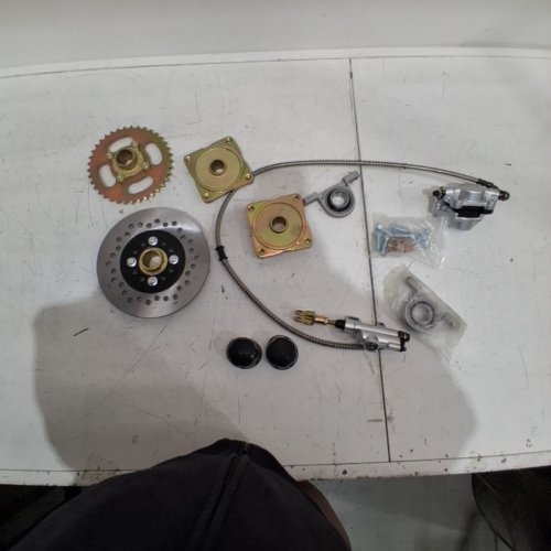 LABWORK 32" REAR AXLE ASSEMBLY KIT - REPLACEMENT FOR GO KART ATV image 3