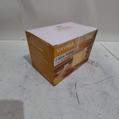 VAVSEA RETRO 2 SLICE TOASTER - YELLOW - (MODEL:WT-360) image 5