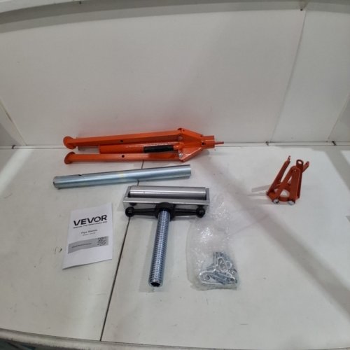ADJUSTABLE HEIGHT ROLLER PIPE STAND - 27.6"-52" - 2500LB CAP - ORANGE (MODEL: JR-1104) image 2