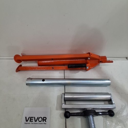 ADJUSTABLE HEIGHT ROLLER PIPE STAND - 27.6"-52" - 2500LB CAP - ORANGE (MODEL: JR-1104) image 5