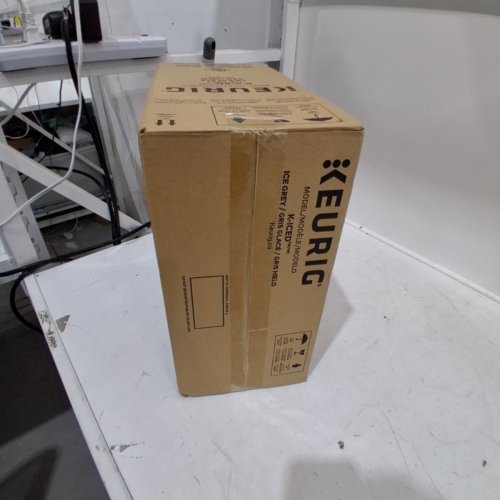 KEURIG K-SLIM + ICED 2-IN-1 HOT & COLD SINGLE SERVE COFFEE MAKER - ICE GREY - (MODEL: K26F) image 4