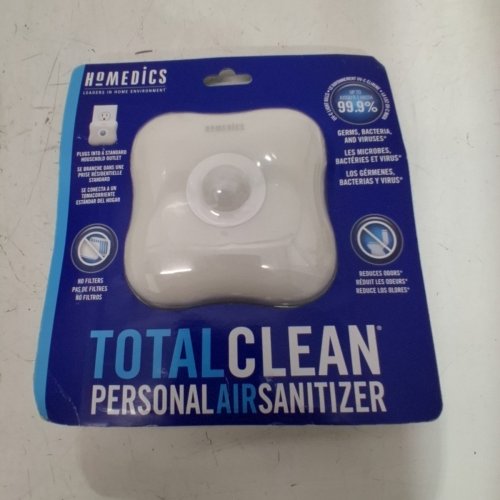 HOMEDICS TOTALCLEAN PERSONAL AIR SANITIZER - WHITE (MODEL: AP-P20) image 2