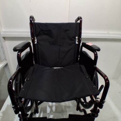 DRIVE REBEL 18" LIGHTWEIGHT WHEELCHAIR - DARK RED (RTLREB18DDA-SF) image 3