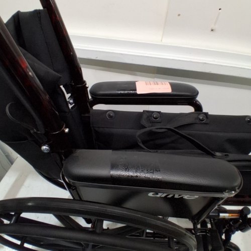 DRIVE REBEL 18" LIGHTWEIGHT WHEELCHAIR - DARK RED (RTLREB18DDA-SF) image 7