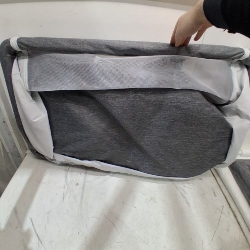 BEDSIDE BABY BASSINET WITH ADJUSTABLE BED HEIGHTS - GREY (ITEM: WMX02) image 4