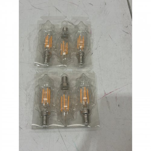 6PK DIMMABLE LED LIGHT FOR CANDLES - B10 4W 2700K image 3