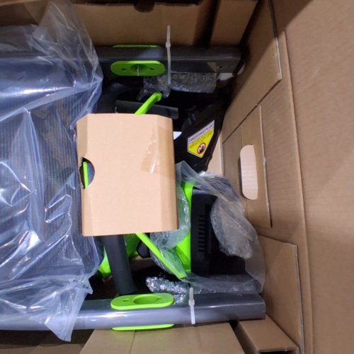 GREENWORKS SELF-PROPELLED LAWN MOWER WITH 1 EXTRA BLADE, BATTERY AND CHARGER INCLUDED - 80 V - 21" - GREEN (ITEM: 1660508) image 5