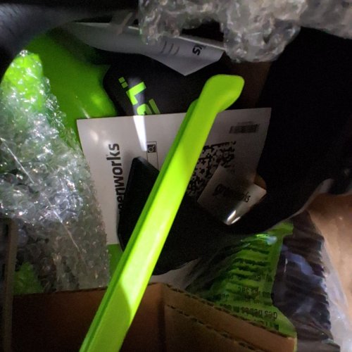 GREENWORKS SELF-PROPELLED LAWN MOWER WITH 1 EXTRA BLADE, BATTERY AND CHARGER INCLUDED - 80 V - 21" - GREEN (ITEM: 1660508) image 7