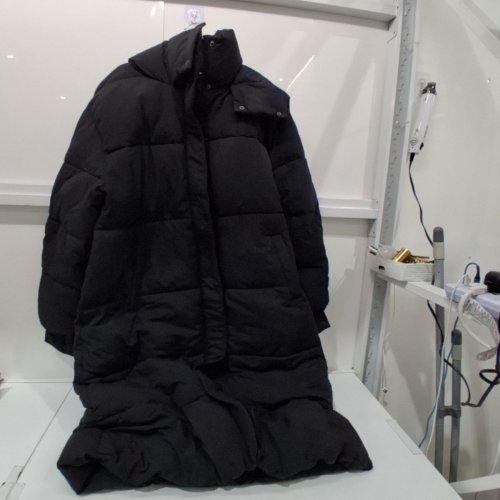 WOMEN'S GAP LONG WATER-REPELLENT PUFFER JACKET - XXL - BLACK image 3
