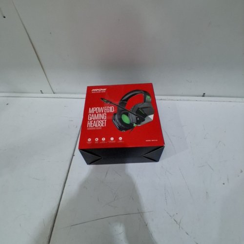 MPOW EG10 WIRED GAMING HEADSET WITH SURROUND SOUND - IN-LINE VOLUME & MIC CONTROL - LIGHT UP - BLACK/GREEN (MODEL: BH414A) image 5